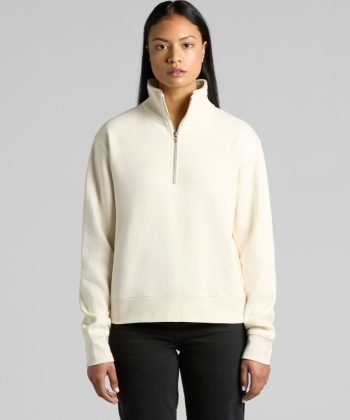 AS Women's Stencil Half Zip Crew